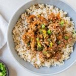 Social media image of Teriyaki Turkey Rice Bowls