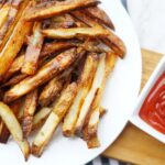 A plate of fries