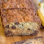 Social media image of Chocolate Chip Banana Bread