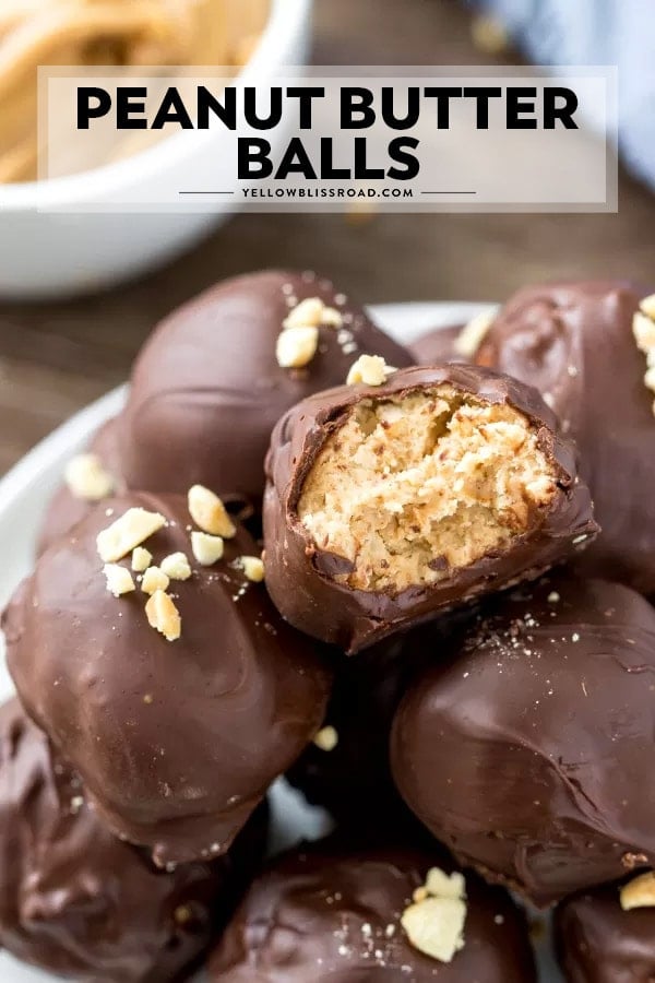 Peanut Butter Balls title pin