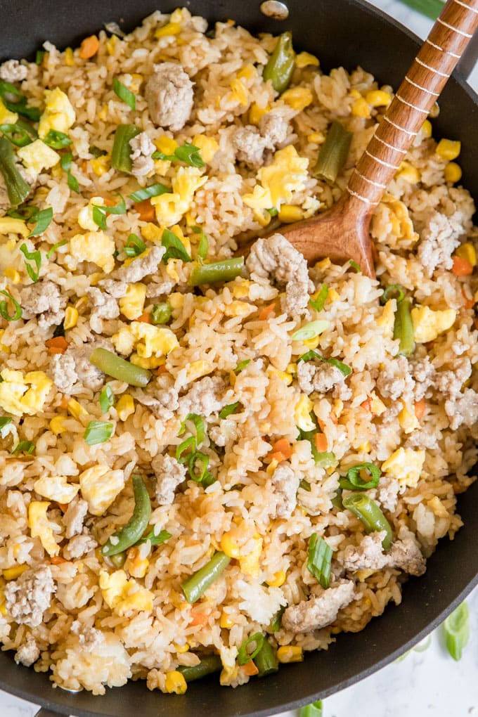 Easy Pork Fried Rice Recipe