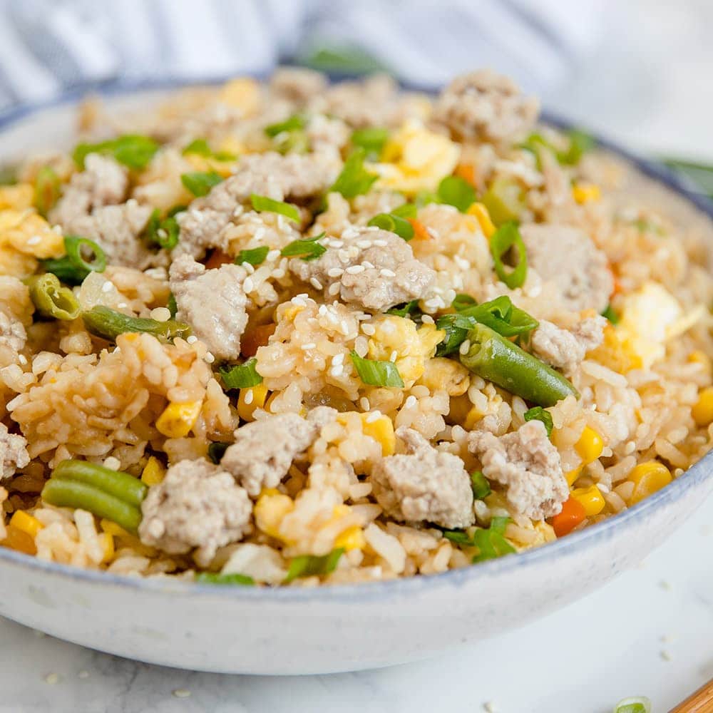 Easy Pork Fried Rice Recipe