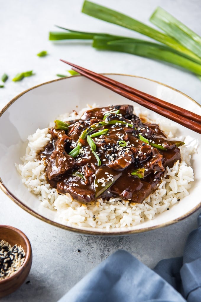 Slow Cooker Mongolian Beef