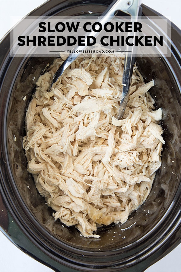 Instant Pot Shredded Chicken - Slow Cooker Gourmet