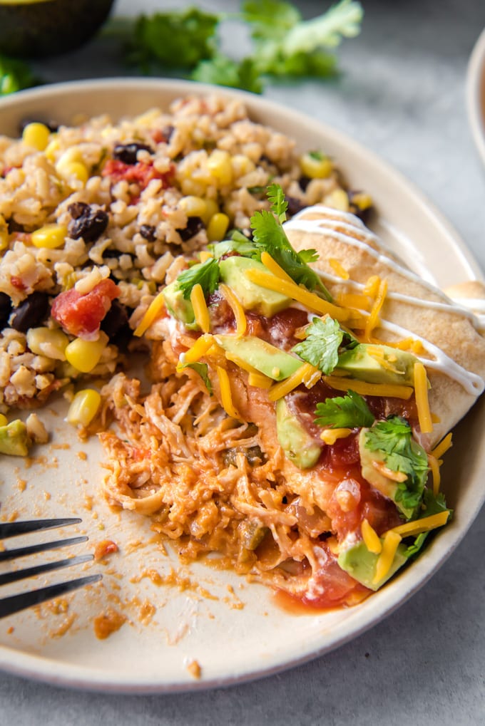 Chimichangas With Rice And Beans Authentic Recipe