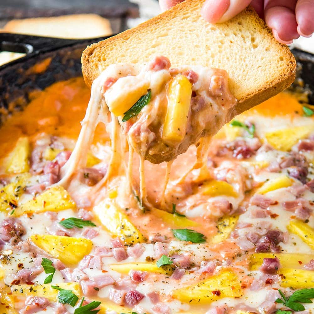 Hawaiian Pizza Dip Recipe