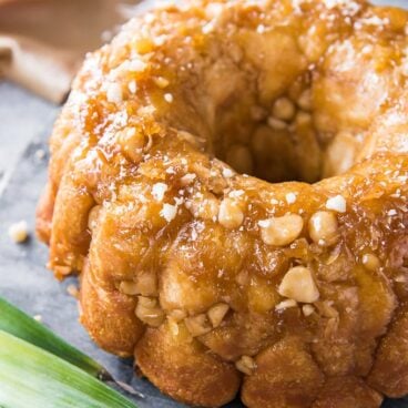 A close up of Tropical Monkey Bread