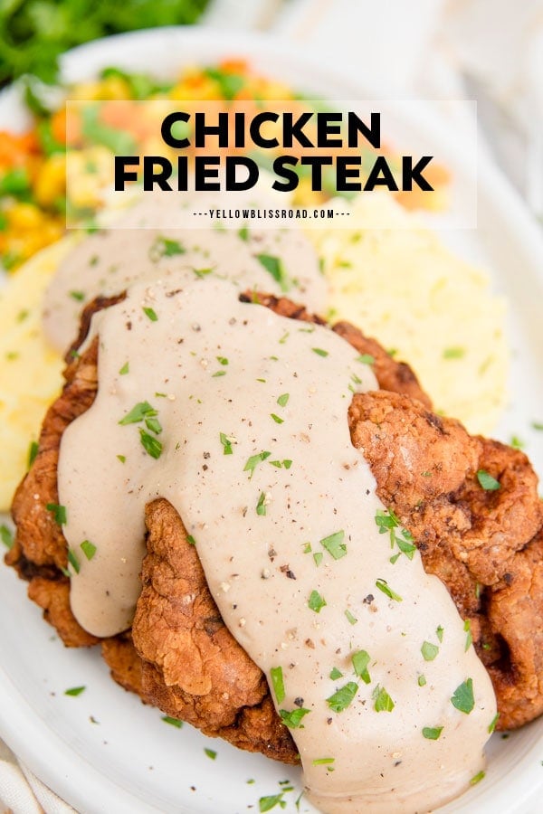 Chicken Fried Steak (Baked) - Dizzy Busy and Hungry!