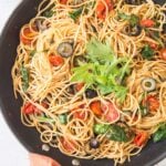 Social media image of Pasta Puttanesca