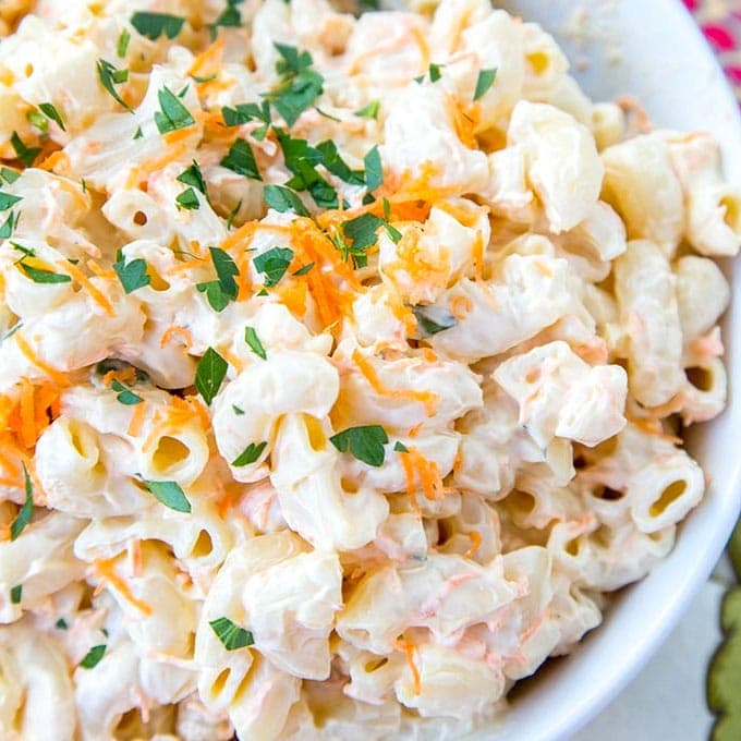 Social media image of Macaroni Salad