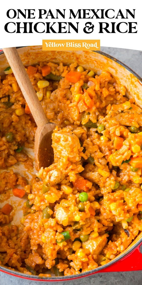 One Pot Mexican Chicken and Rice
