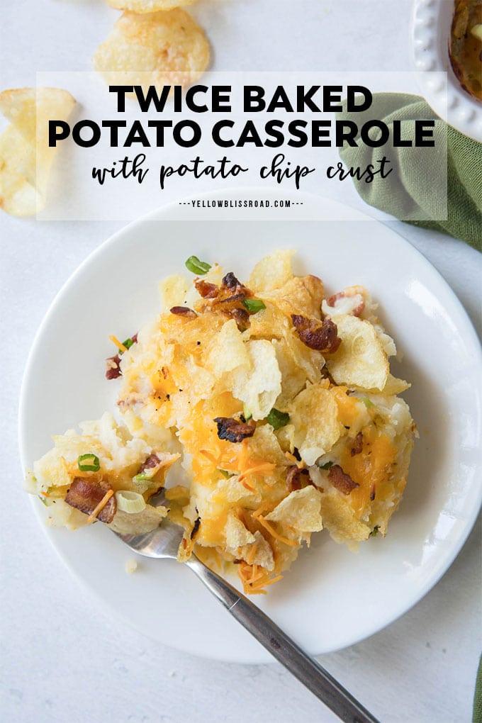Potato Casserole with Potato Chip Crust