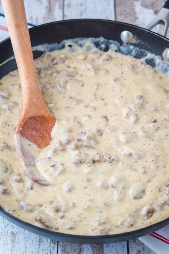 The Best Sausage Gravy Recipe YellowBlissRoad the-best-sausage-gravy-recipe-yellowblissroad