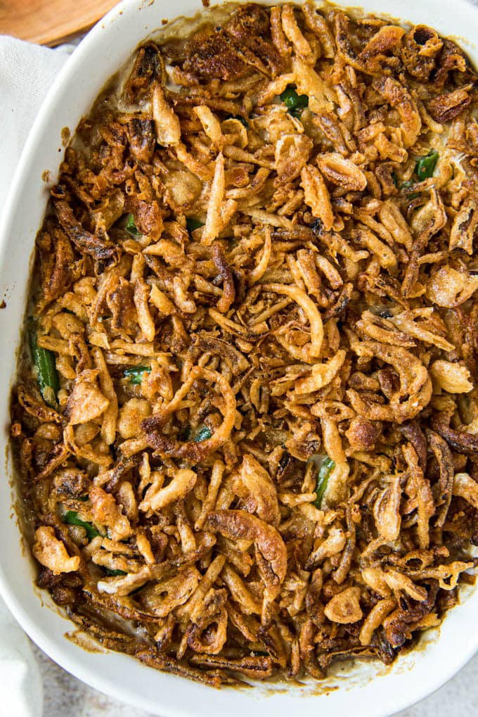 Green Bean Casserole from Scratch | YellowBlissRoad.com