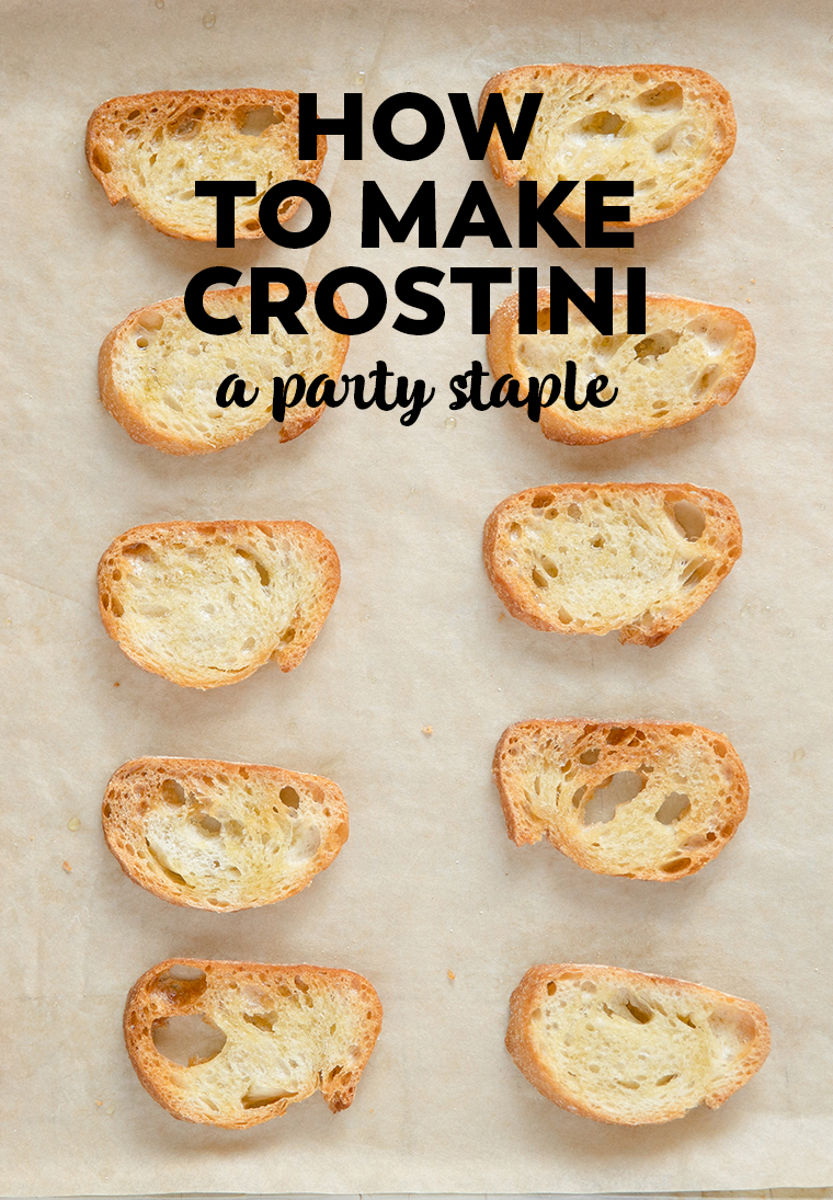 How to make crostini, a party staple