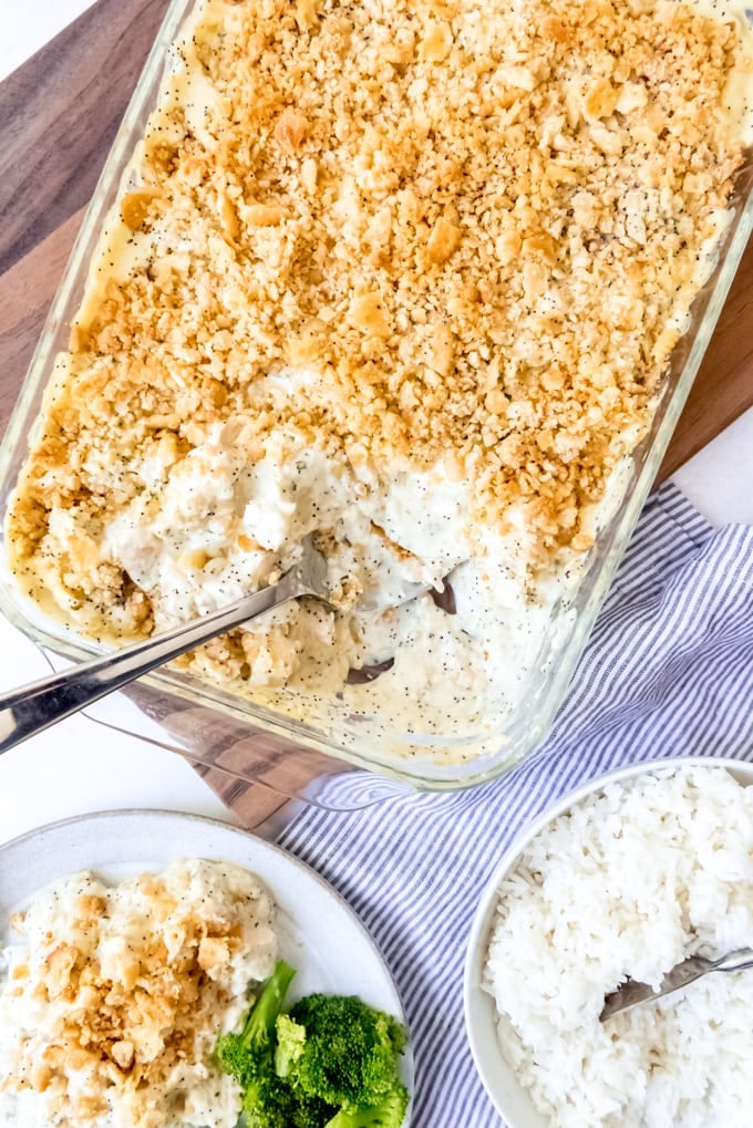 Poppy Seed Chicken Casserole