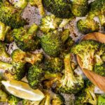 Roasted Broccoli on a pan