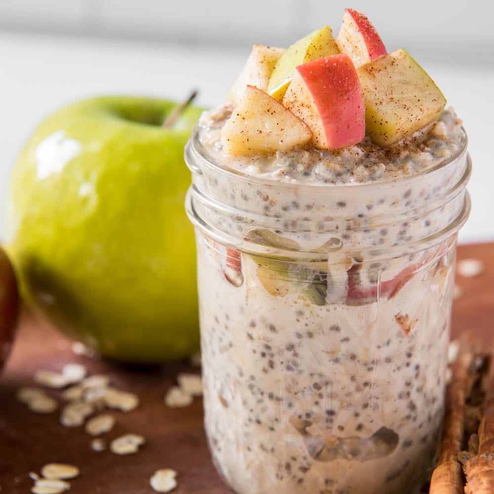 apple cinnamon overnight oats