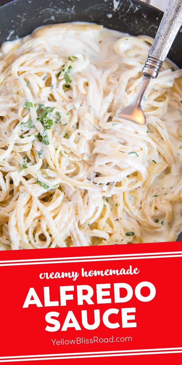 Easiest Creamiest Alfredo Sauce from Scratch
