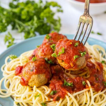 chicken meatballs recipe for dinner