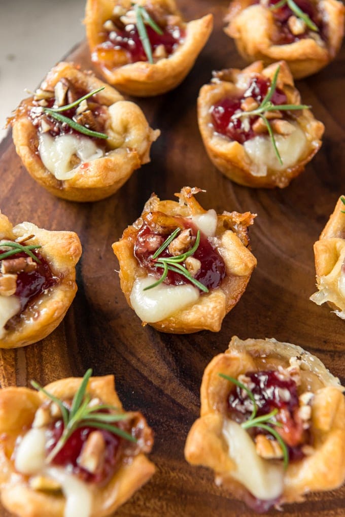 Cranberry Brie Bites