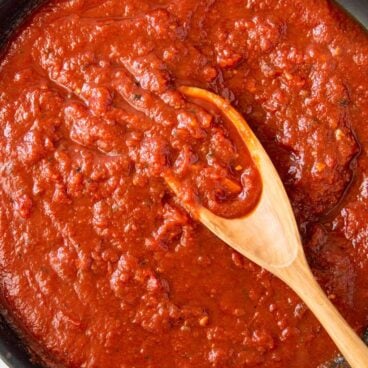 A close up of Tomato Sauce