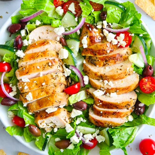 Greek Chicken Salad Recipe