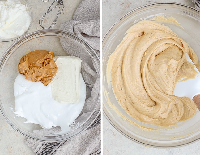 How to make Fluffernutter Dip.