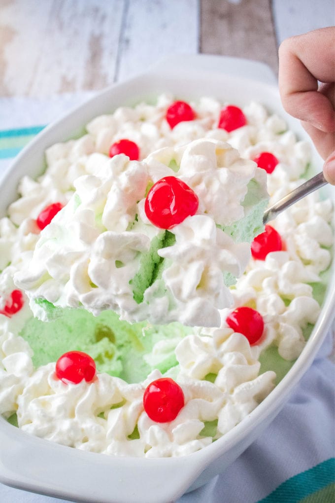 Creamy Dreamy Green Jello Salad Yellowblissroad Com