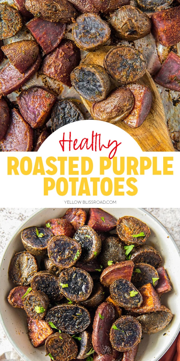 Roasted Purple Potatoes Recipe - Yellow Bliss Road