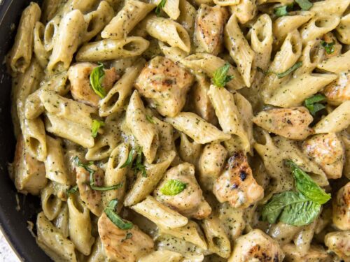 Chicken Pesto Pasta Recipe - Yellow Bliss Road