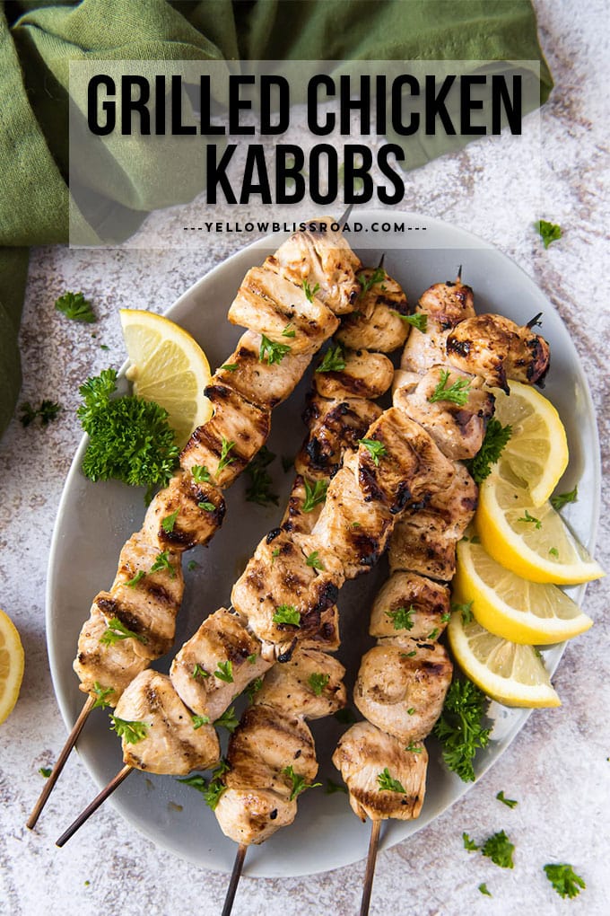 Juicy Grilled Chicken Kabobs Recipe