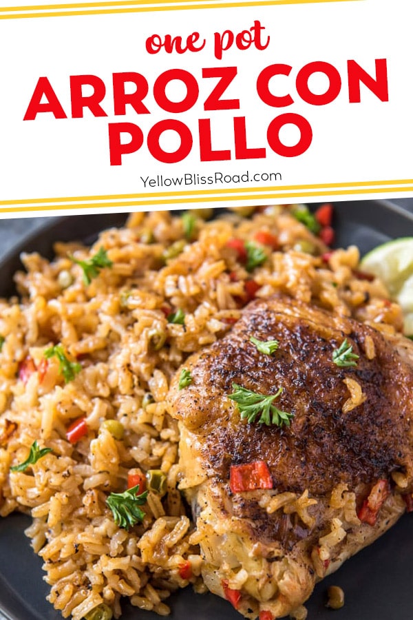 Arroz con PolloOne Pot Mexican Rice and Chicken - Girl and the