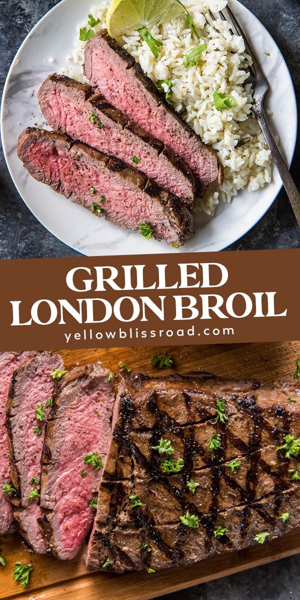 slow grilled london broil
