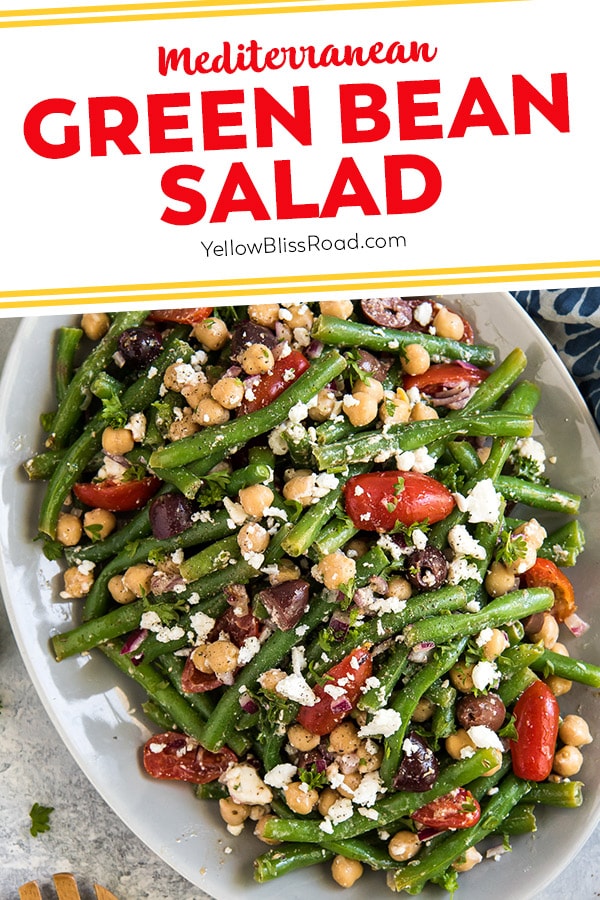 Mediterranean Green Bean Salad | YellowBlissRoad.com