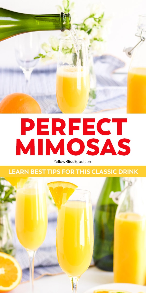 How To Make A Classic Mimosa