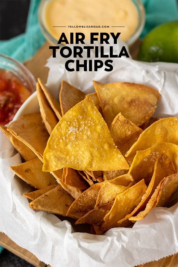 Homemade Air Fryer Tortilla Chips