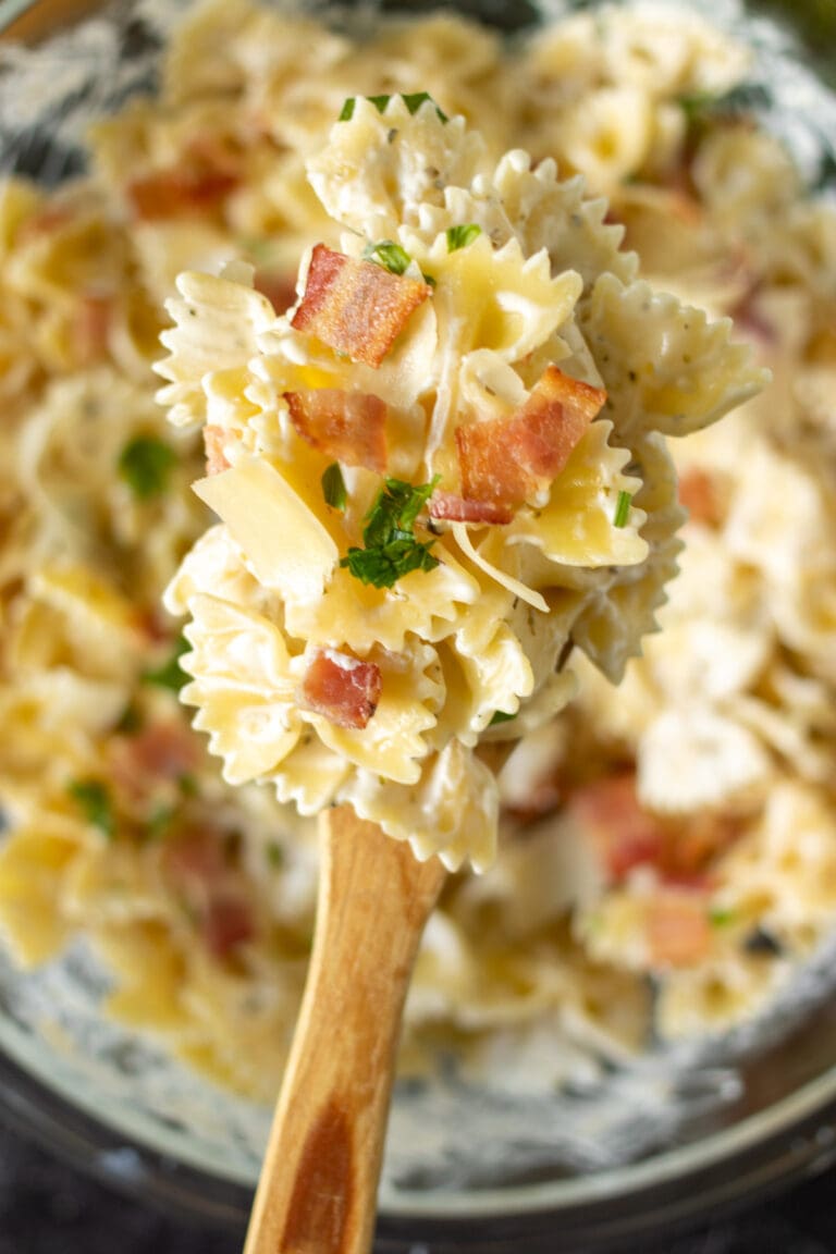 Creamy Bow Tie Pasta Recipe Yellow Bliss Road