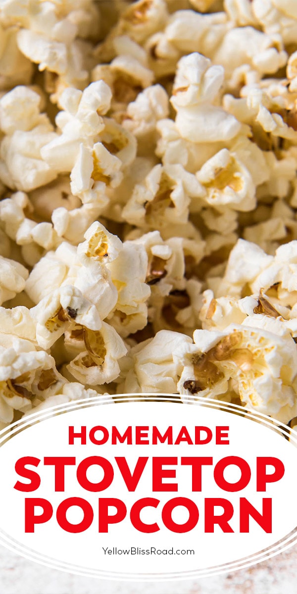 Stovetop Popcorn • Cook Like A Champion