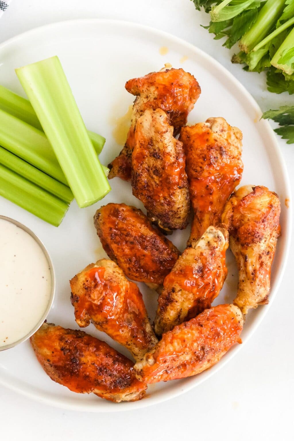 Air Fryer Chicken Wings (Crispy and Juicy!) | YellowBlissRoad.com