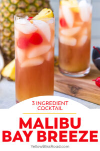 Malibu Bay Breeze Cocktail Yellowblissroad Com