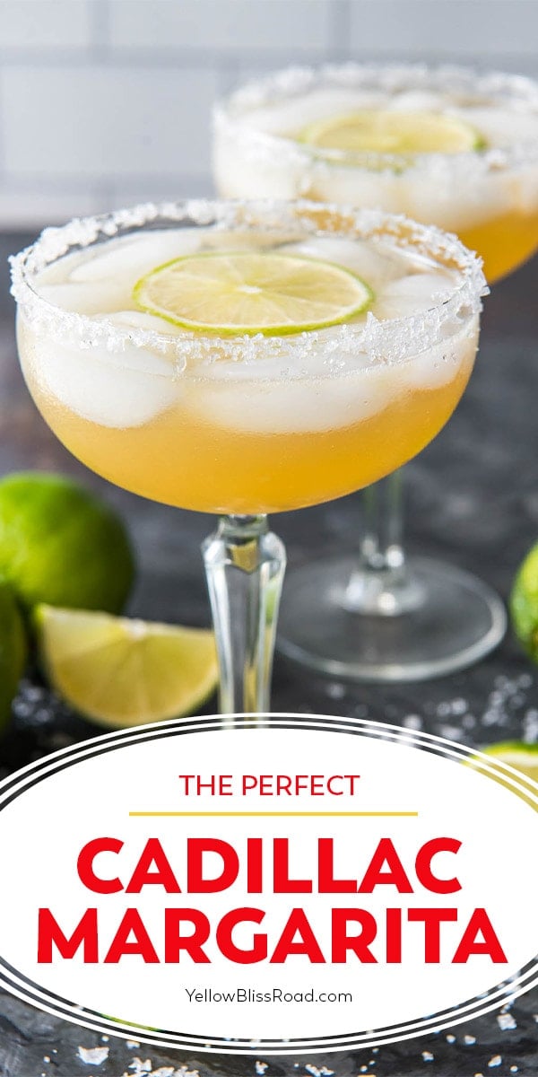 The Best Cadillac Margarita | YellowBlissRoad.com