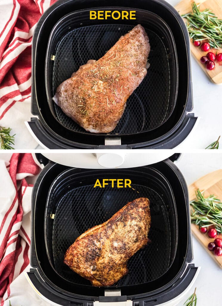 Air Fryer Turkey Breast (So Tender and Juicy!)