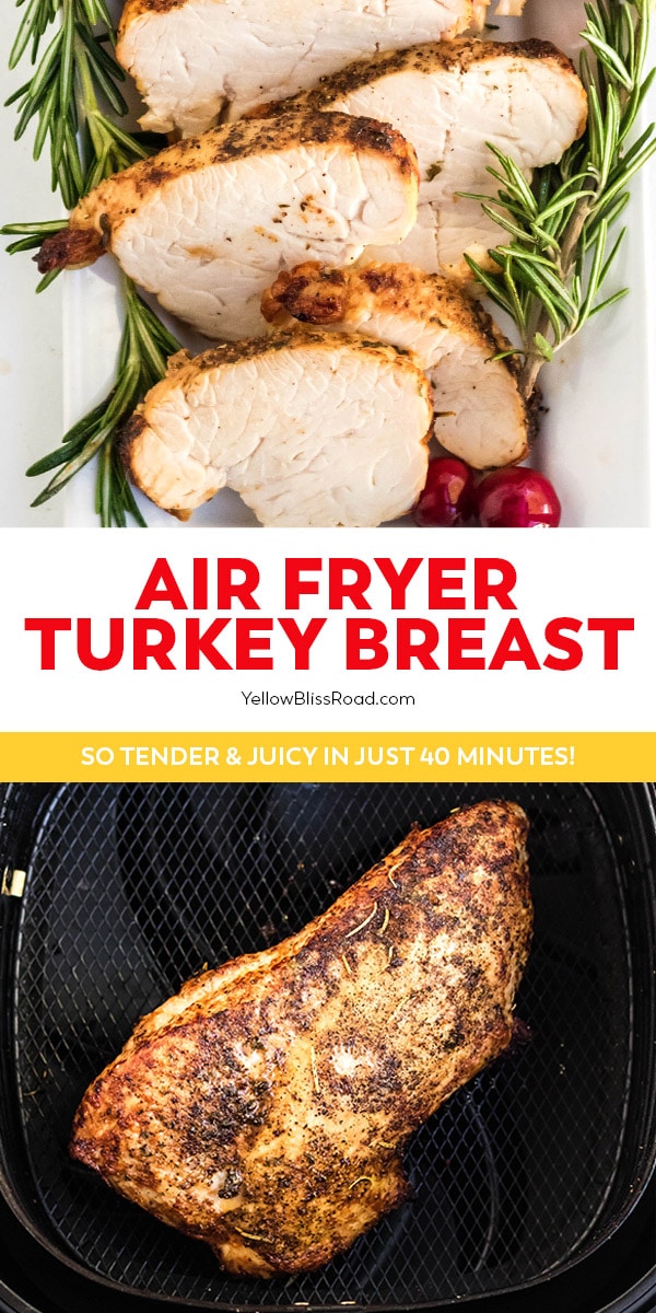 Easy Air Fryer Turkey Breast - Juicy Boneless Recipe - Recipe by Blackberry  Babe