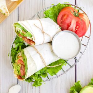 BLT Turkey Wraps