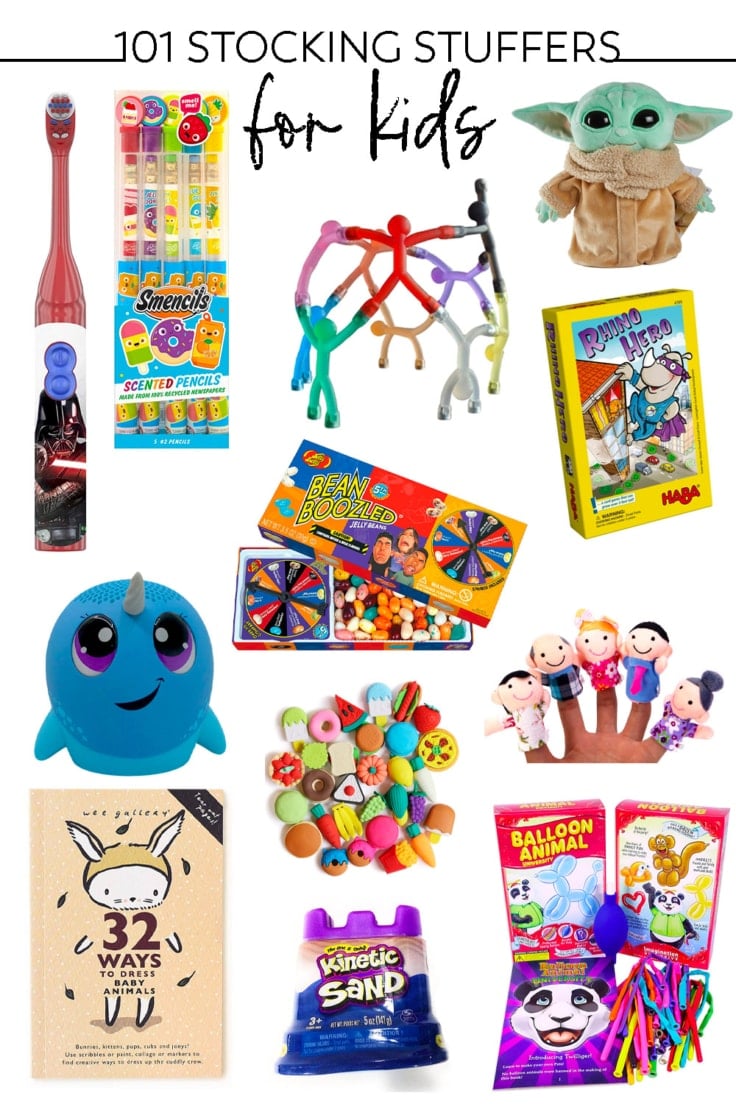 101 Stocking Stuffers for Kids (Kids Stocking Fillers)