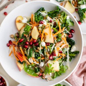 Winter Salad with Tangy Homemade Vinaigrette