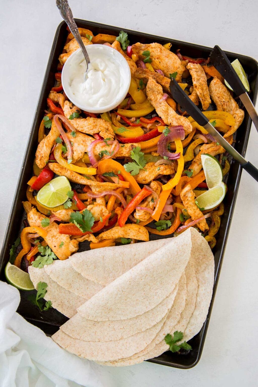Healthy Sheet Pan Chicken Fajitas Yellow Bliss Road