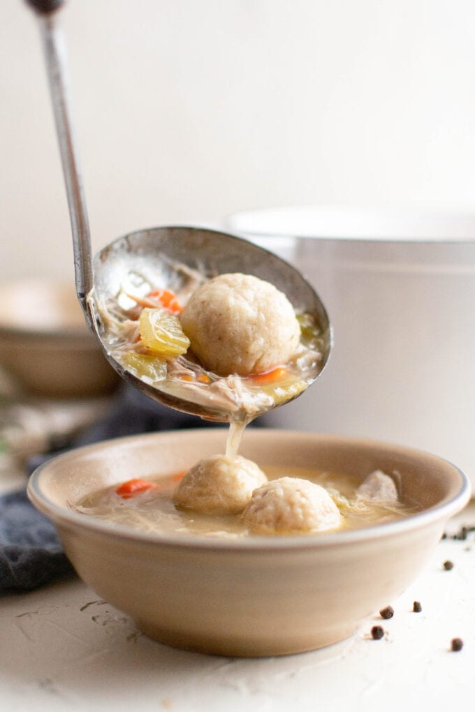 Matzo Ball Soup Yellow Bliss Road