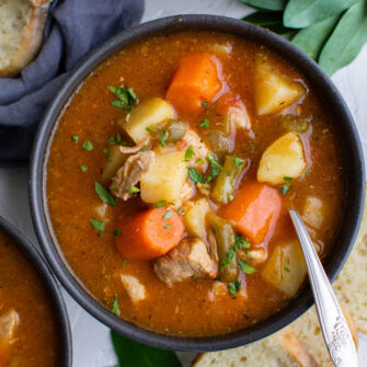 Pork Stew (Tender and Flavorful) | YellowBlissRoad.com